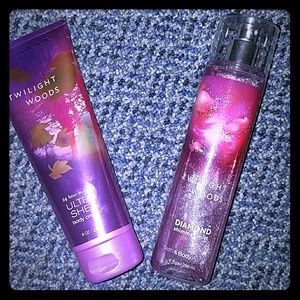 Twilight Woods Diamond Shimmer Body Spray + Lotion